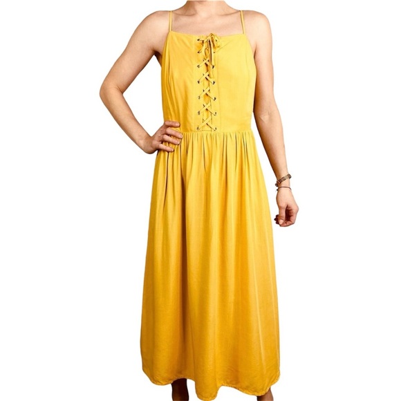 Yellow Sun Dress - Picture 2 of 5